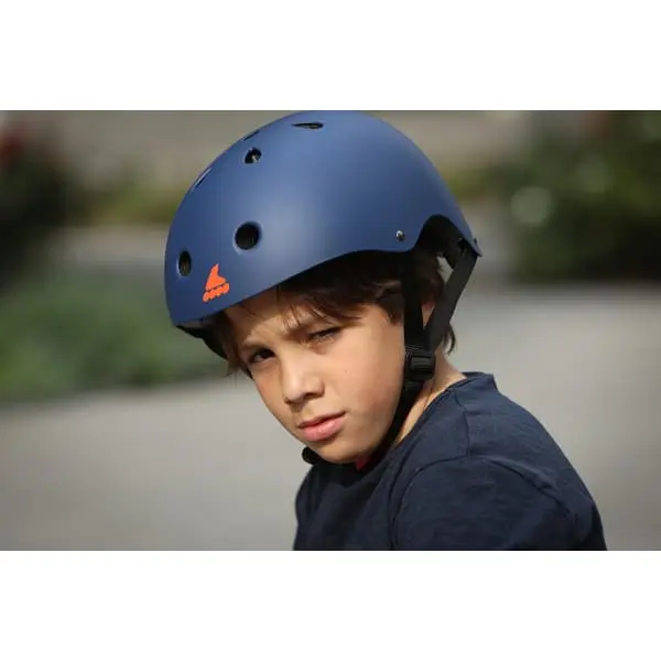 ROLLERBLADE RB JR HELMET MIDNIGHT BLUE/ORANGE 23 5 ROLLERBLADE RB JR HELMET MIDNIGHT BLUE/ORANGE 23 - Afbeelding 5