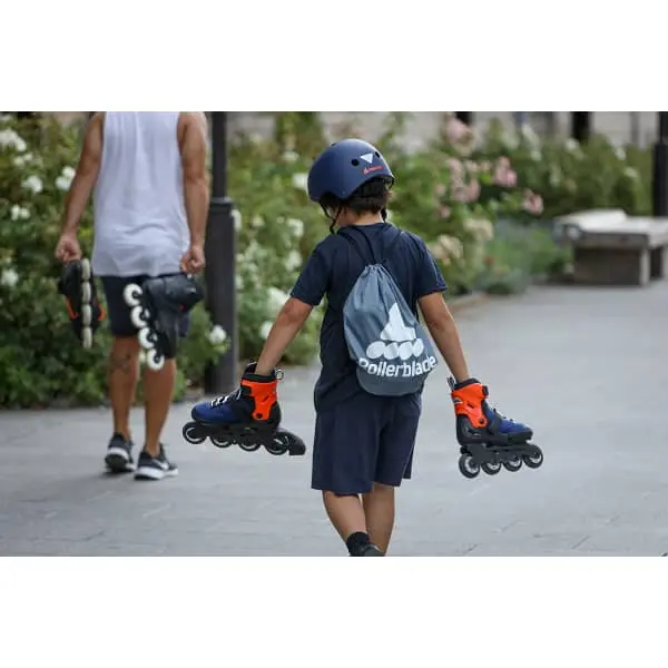 ROLLERBLADE RB JR HELMET MIDNIGHT BLUE/ORANGE 23 6 ROLLERBLADE RB JR HELMET MIDNIGHT BLUE/ORANGE 23 - Afbeelding 6