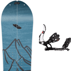 NITRO NOMAD + ROSSIGNOL XV SPLIT S/M BINDINGS + INTERFACE