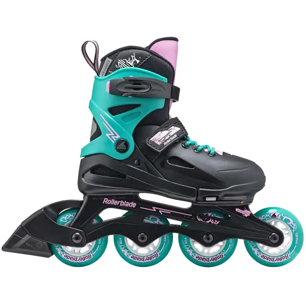 ROLLERBLADE FURY BLACK/SEA GREEN 23 1 ROLLERBLADE FURY BLACK/SEA GREEN 23
