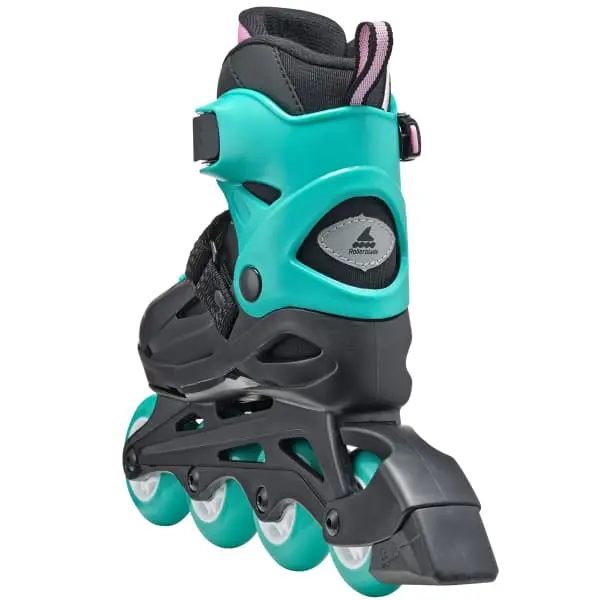 ROLLERBLADE FURY BLACK/SEA GREEN 23 4 ROLLERBLADE FURY BLACK/SEA GREEN 23 - Afbeelding 4