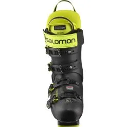SALOMON S/PRO 110 GW BLACK ACID GREEN DARK SILVER METALLIC 23 -Alpina Winkel 9 94654 l41481500 06
